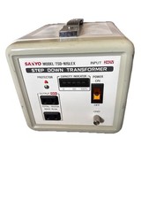 Vintage SANYO TSD-N15LEX Step Down Transformer Input 240V Output 100V 