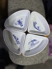 Ringtons quarter dishes Willow Pattern Good Condition Unboxed