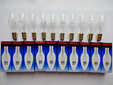 10x 60w Small Bayonet B15