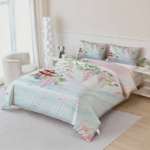 Fresh pink floral - fresh, quilt