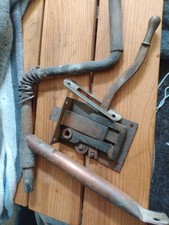 Vintage / Classic Car Starting Handle And Door Handle Extra Rare Brass + Metal