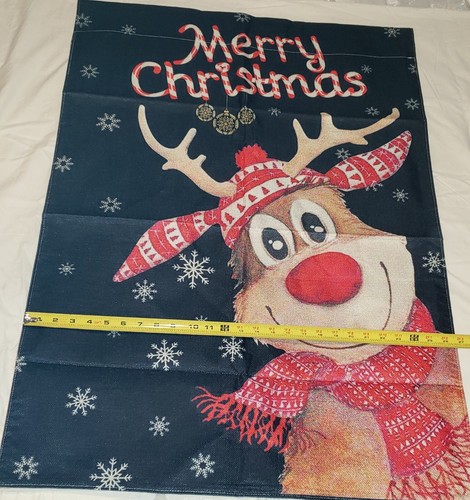 Merry christmas large flag - large,