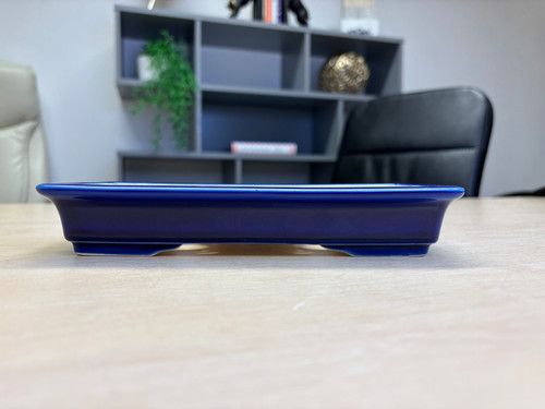 Glazed yixing rectangular - glazed, pot