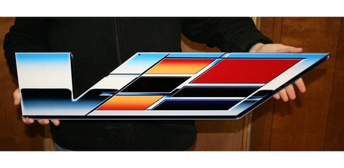 Cadillac sts emblem - cadillac,