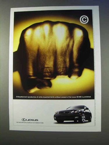 1999 lexus 400 - gs, ad