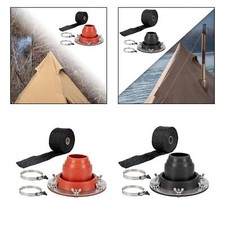 Hot Tent Stove Jack Tent Accessory Tube Outdoor Camping for Bell Tent Yurt