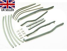 Lambretta Series 3 Li 125 / 150 Scooter GREY FLOOR KIT + FIXINGS END CAP