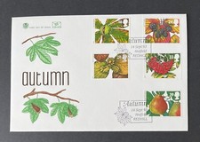 GB 1993 STUART FDC AUTUMN - NUTFIELD REDHILL  SHS Pmk