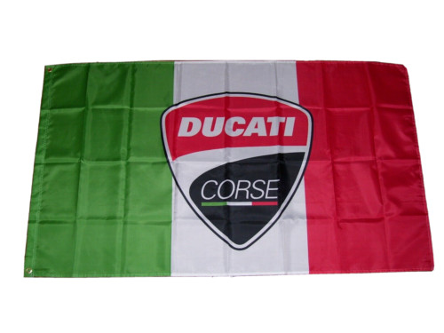 Ducati motorcycle flag - motorcycle, 3'x5'