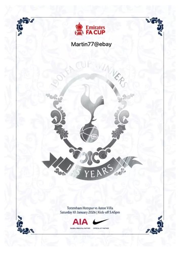 Tottenham spurs aston villa - aston,