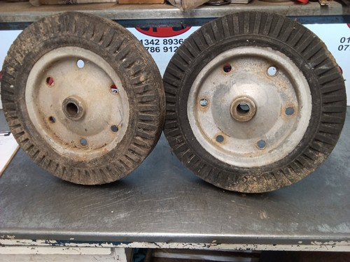 Paor solid wheels tyres - solid, wheels/