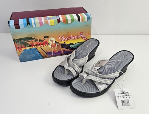 Skechers silver cali rumblers - silver,