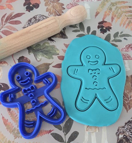 Happy gingerbread man - happy, cookie