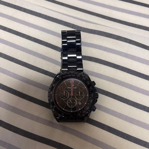 Police watch chronograph black - police,