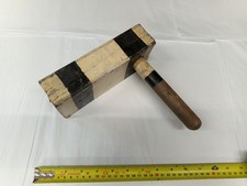 Vintage Rattle WW2 Air Raid Football 