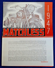 Original 1947 matchless - ,