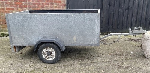 Galvanised high sided car - sided,