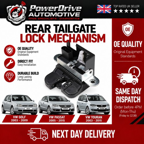 Tailgate boot lock - lock, catch