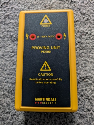 Martindale pd690 proving - pd690, unit