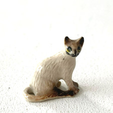 Miniature Porcelain Siamese