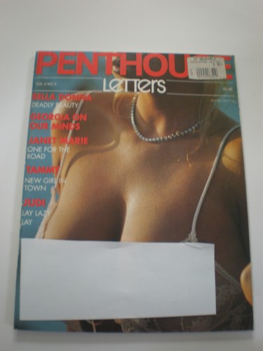 Penthouse letters magazine vol - letters,