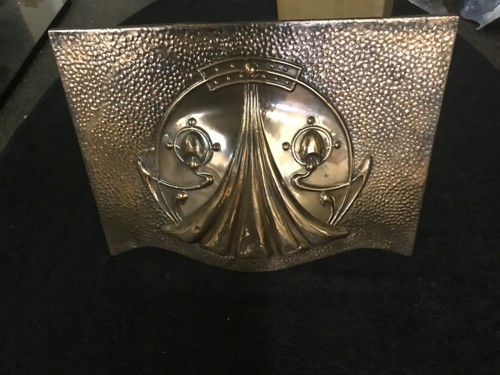 Copper fireplace hood - fireplace, canopy