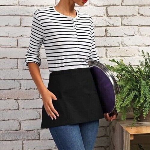 Waitress waiter black apron - waiter, 2