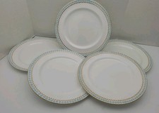 Set 5 Gold Rimmed Dinner