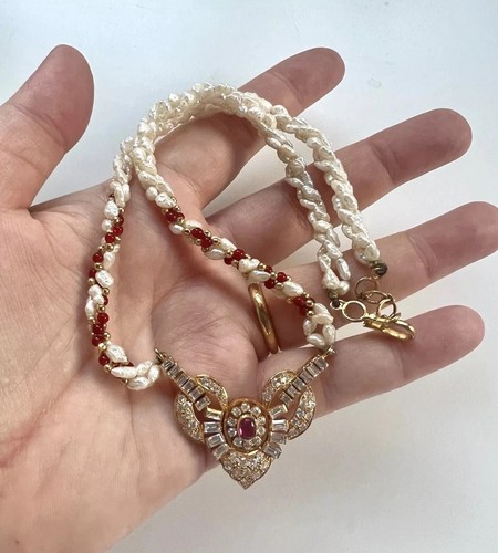 Vintage gold plated baroque - gold,