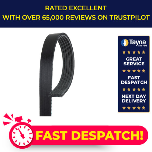 Rib multi drive belt fits - v,