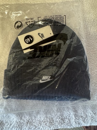Nike navy beanie hat adults - beanie,