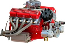 V8 Engine Kit Gas Model - OHV V8 Small Engine Model Kit Model Engine Resin Model