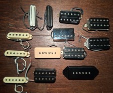 Big Job Lot Guitar Pickups, Humbuckers, Blades, Strat, P90, Dog Ear. Tested