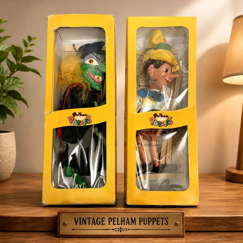 Pair vintage pelham puppets - vintage,