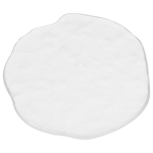 Reusable glass saucer coasters - saucer,