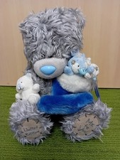 TATTY TEDDY W/BLUE NOSE FRIENDS 11" PLUSH BEAR - LIMITED EDITION - NEW