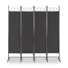 Foldable Room Divider 4-Panels