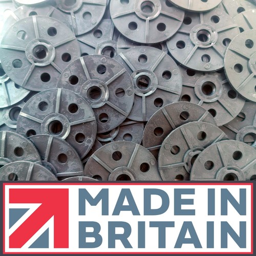 Plastic 50mm washers - plastic,