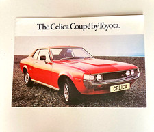 Toyota Celica Coupe Sales Brochure - c1970's