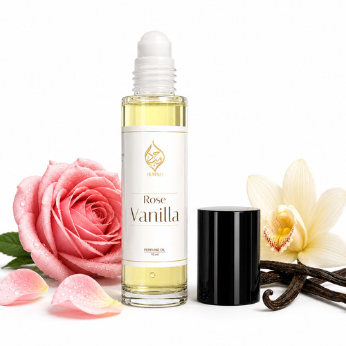 Humayd rose vanilla - vanilla, perfume