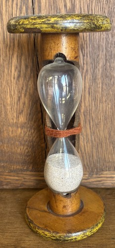 Vintage handmade egg timer - vintage,