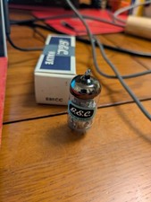 Rare Mullard E88CC GEC Label, 7L1 Code, Gold Pin, Tested Superb