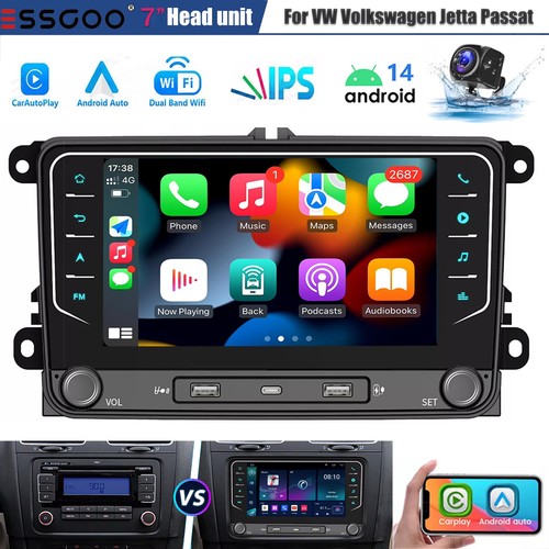 Car stereo radio carplay - 7",