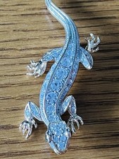 Lizard Brooch Pin.  4 inches
