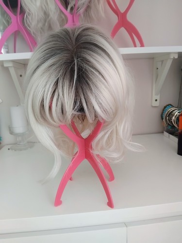 White curly bob - , wig
