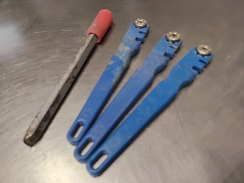 Job lot vintage glass cutters - job,