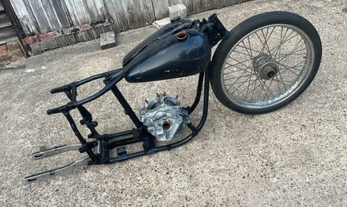 Harley davidson shovel - davidson,