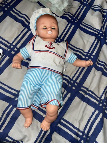 Large vintage boy - boy, 16”