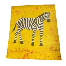 Handmade batik zebra textile - handmade,