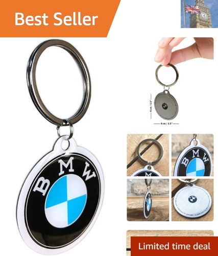 Nostalgic bmw logo keychain - bmw,